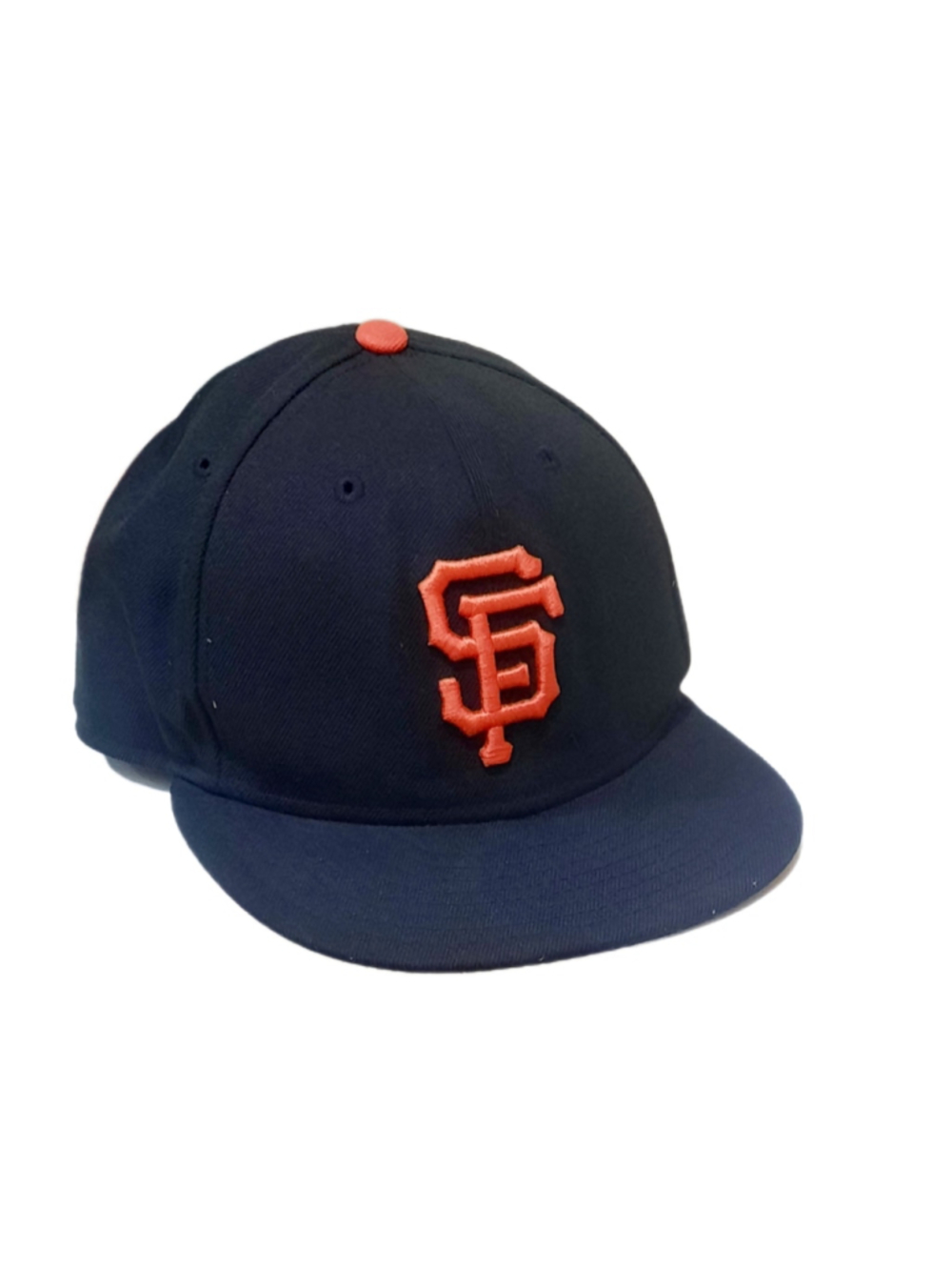San Francisco Giants New Era Home On-Field Black 59FIFTY Fitted Hat - Size 8